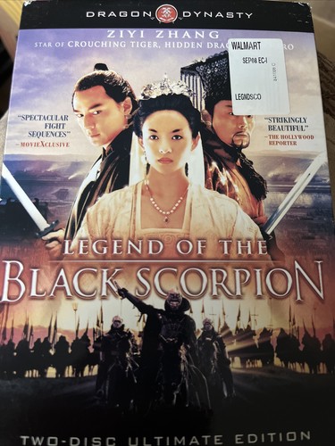 Legend of the Black Scorpion (DVD, 2 Disc Ultimate Edition) with