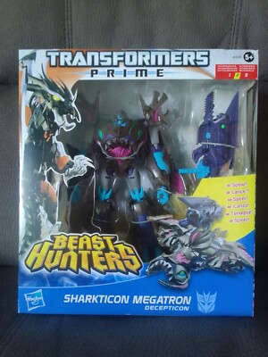 Transformers Prime Megatron Sharkticon Decepticon Voyager Nuovo in scatola New