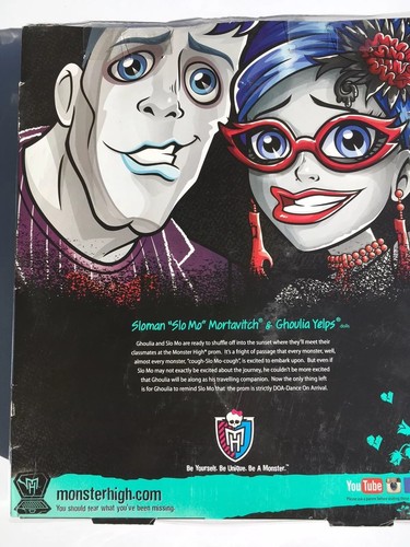 Monster High  Sloman & Ghoulia (LOVES NOT DEAD) 2014' MATTEL NIB