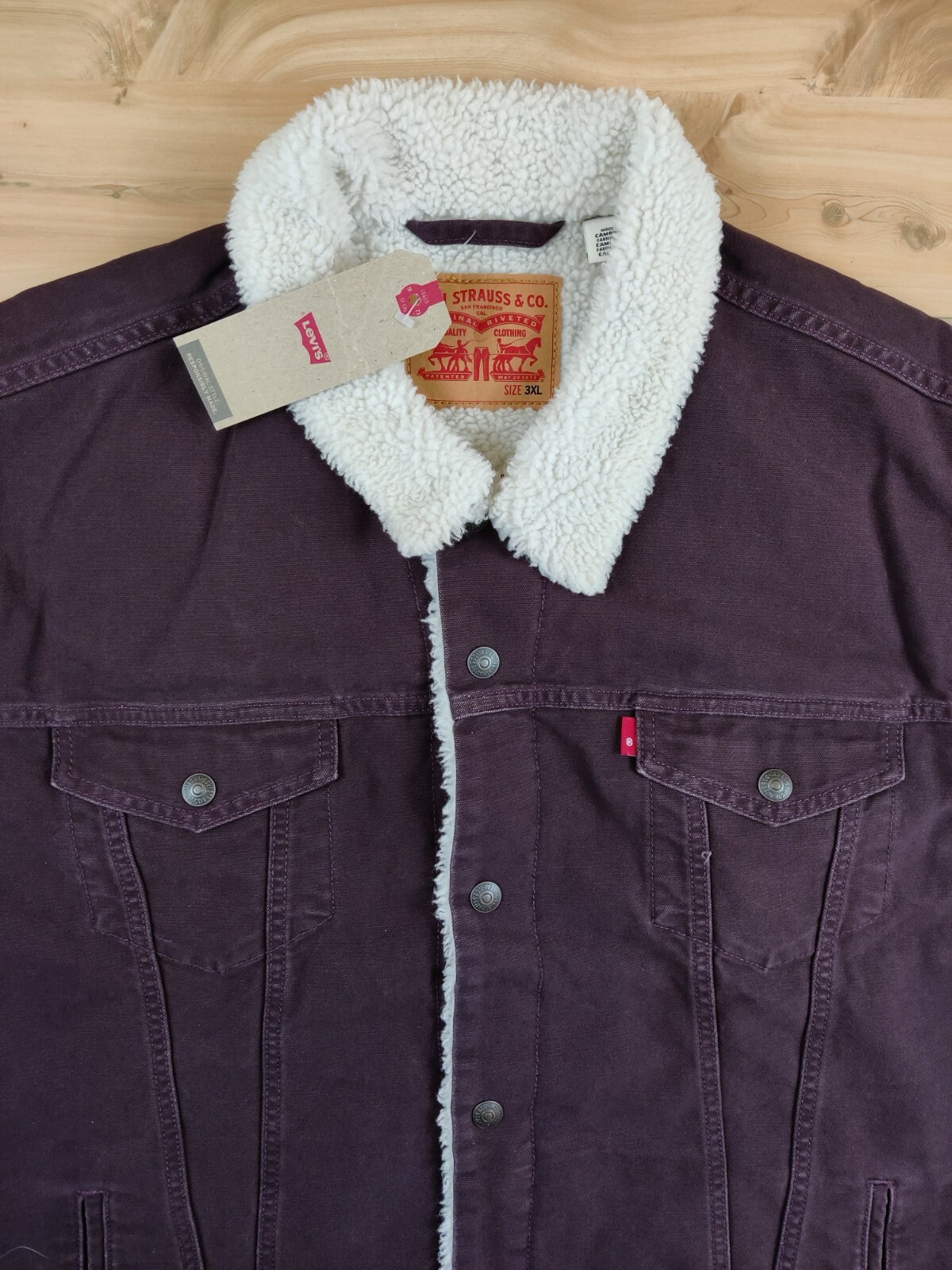 levis sherpa 3xl