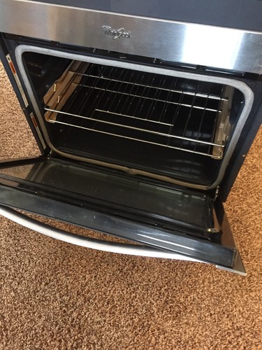 Whirlpool “Gold Series” Stainless Double Wall Oven-WOD93ECOAS04-New 30”x50” Face