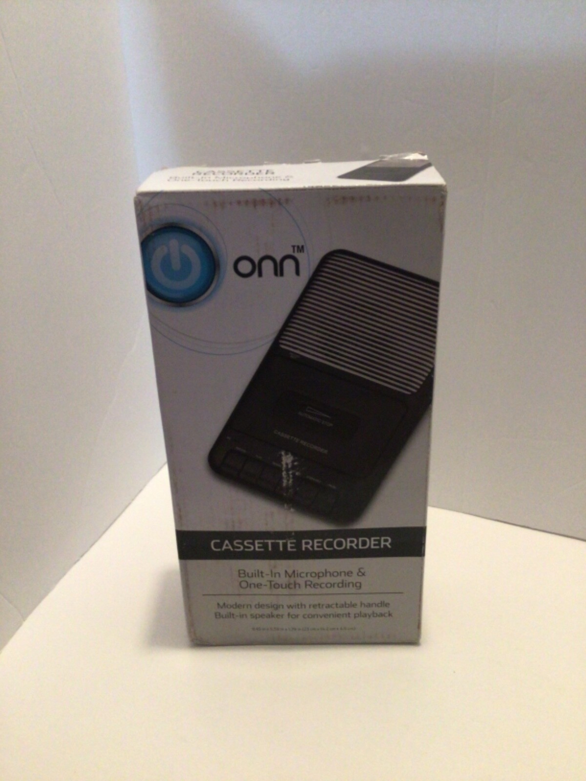 Portable Cassette Recorder onn Adapter Built in Mic External Mic Cassette Tape