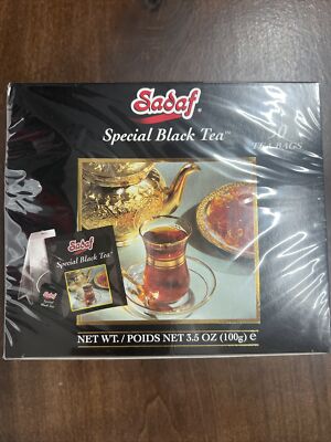Sadaf Cardamom 50 Tea Bags.... Special Blend Cardamom Ceylon Black Tea