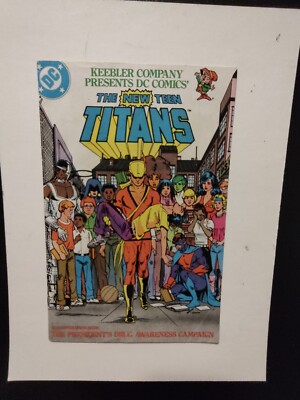 NEW TEEN TITANS KEEBLER COOKIE DRUG AWARENESS NO COVER PRICE  by Marv Wolfman