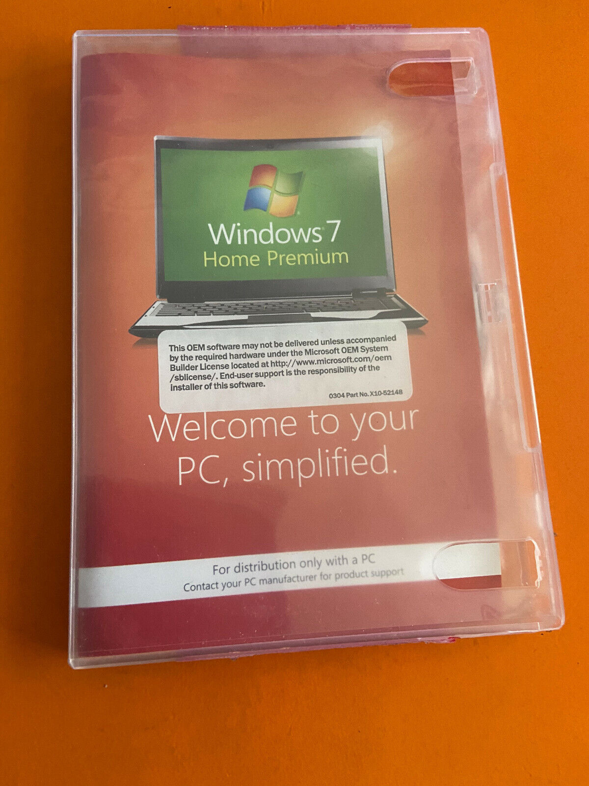 Microsoft Windows 7 Home Premium 32 Bit SP1 Full Version DVD Microsoft Windows 7 Home Premium 32 Bit SP1 Full Version DVD