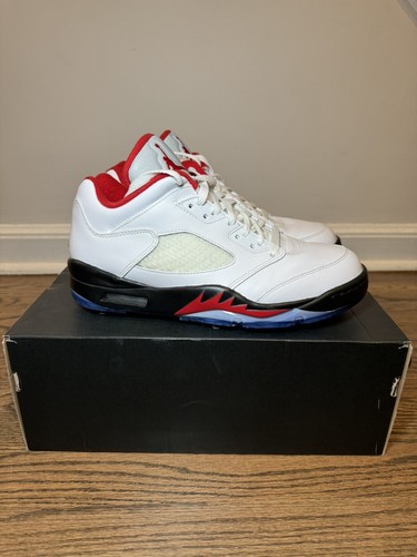 Nike Air Jordan 5 Low Retro Golf Low Fire Red Mens - Size 8