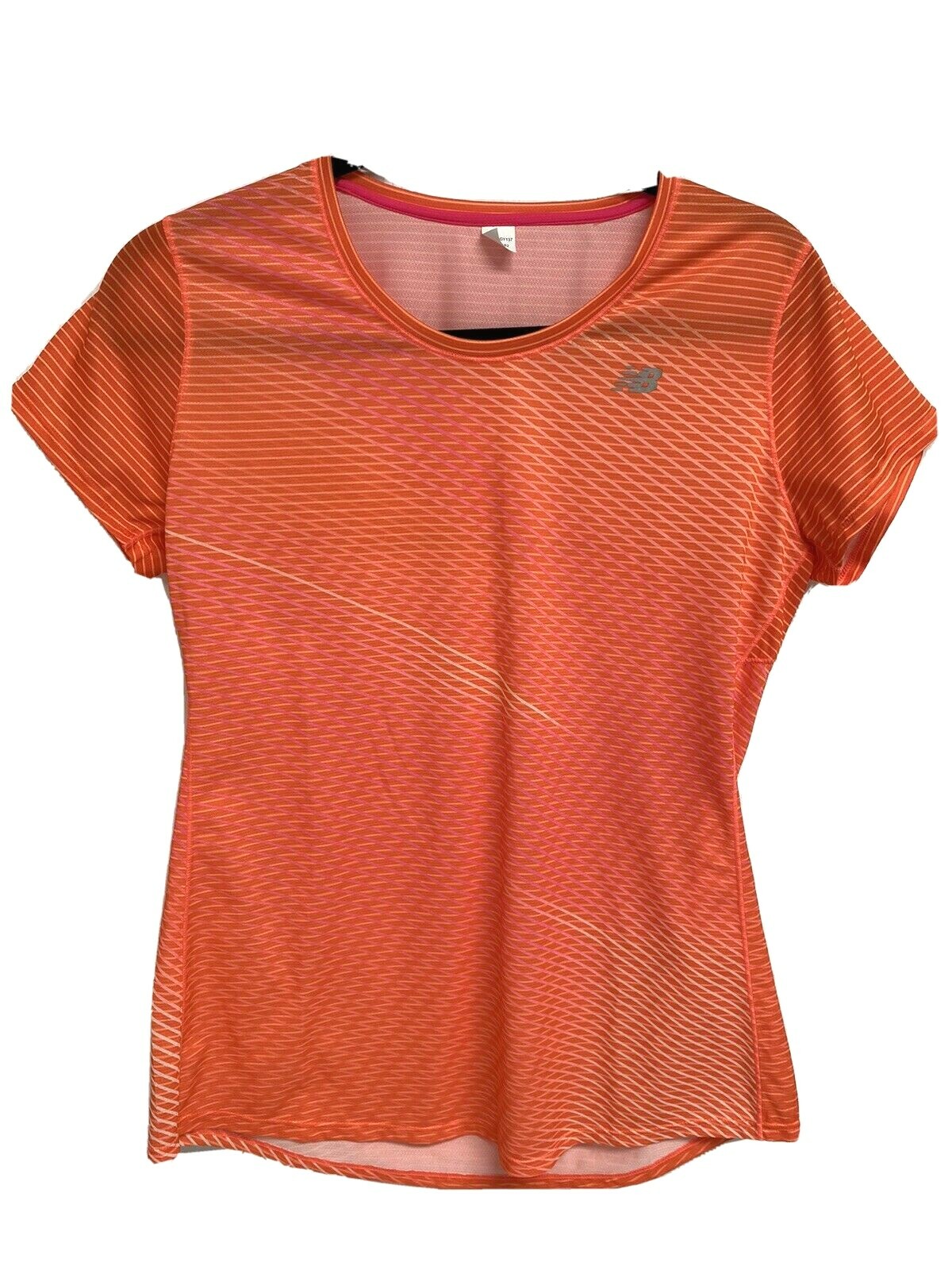 ★New Balance★ NBNEF36702 WOMEN ATHLETIC Short Sleeve T-Shi New Balance women's top t-shirt sport short sleeve orange