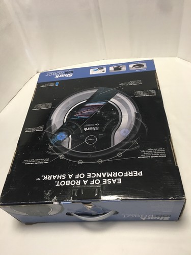 Shark Ion Robot Vacuum Cleaner RV720 W Remote And 2 Sets Of Brushes Damaged Box