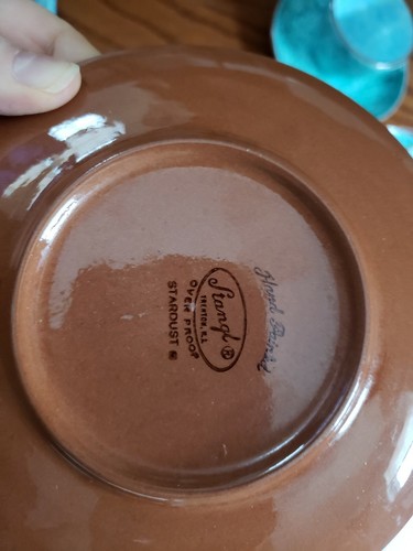 Mint Stangl 2 Person Tea Set With Dessert Plates