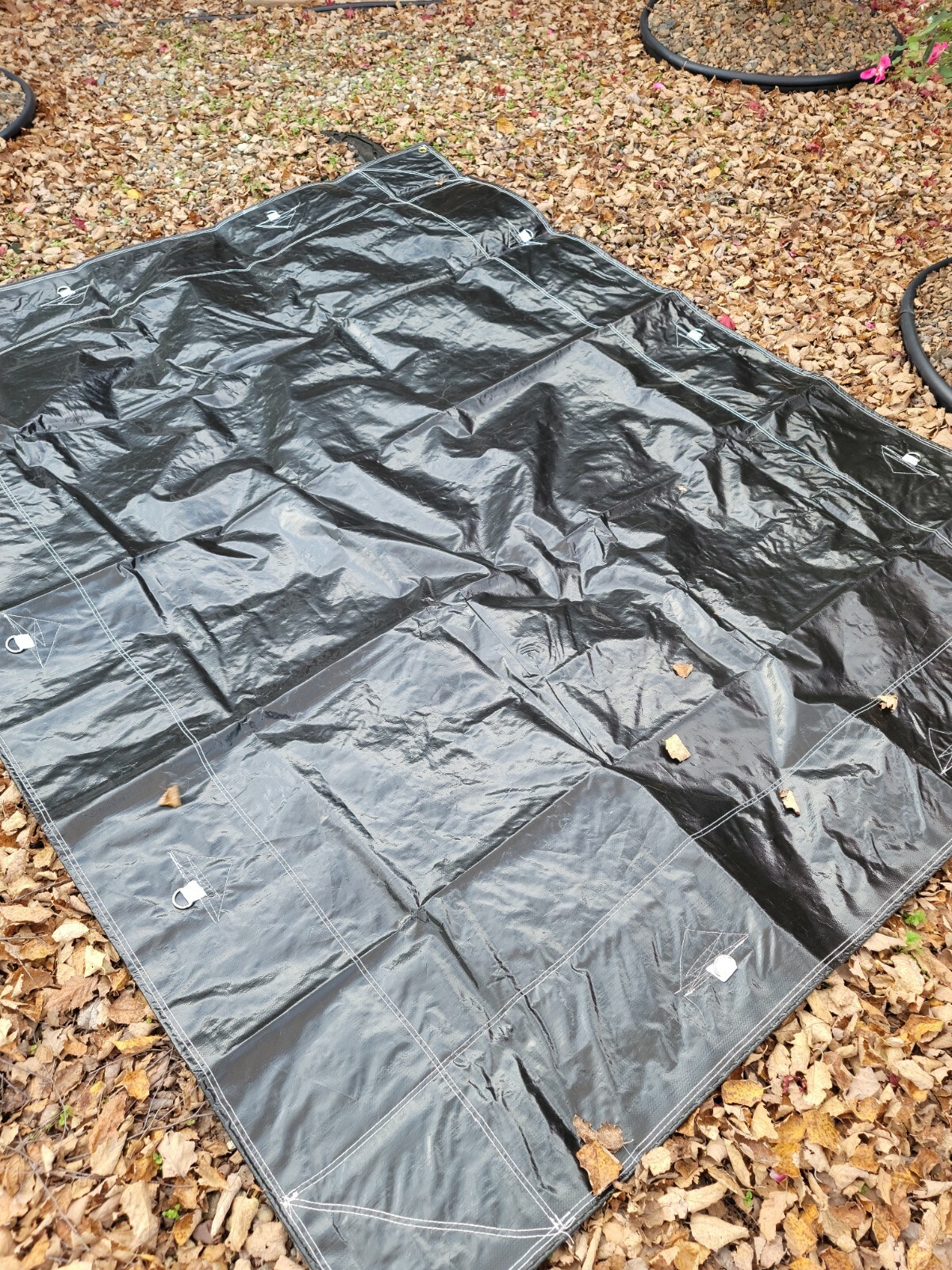 DeWitt Black Stallion Black Truck Tarp 6.0 oz. (Multiple Sizes)