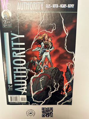 The Authority  #2 NM Wildstorm  comibook Ellis Hitch Jenny Sparks 14 HH2