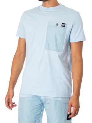 

Мужская футболка Weekend Offender Tabiti, синяя, Синий, TSSS2309-MINERAL