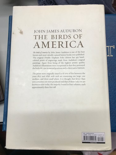 John James Audubon, The birds of america book. Good Condition, 2012