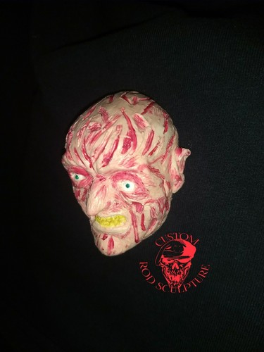 Freddy Krueger resin magnet art sculpture