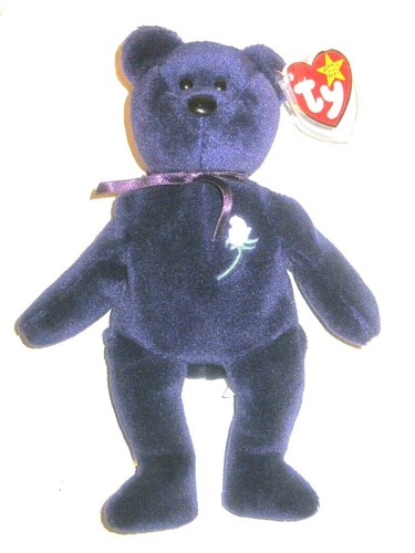1997 1st edition princess diana beanie bear