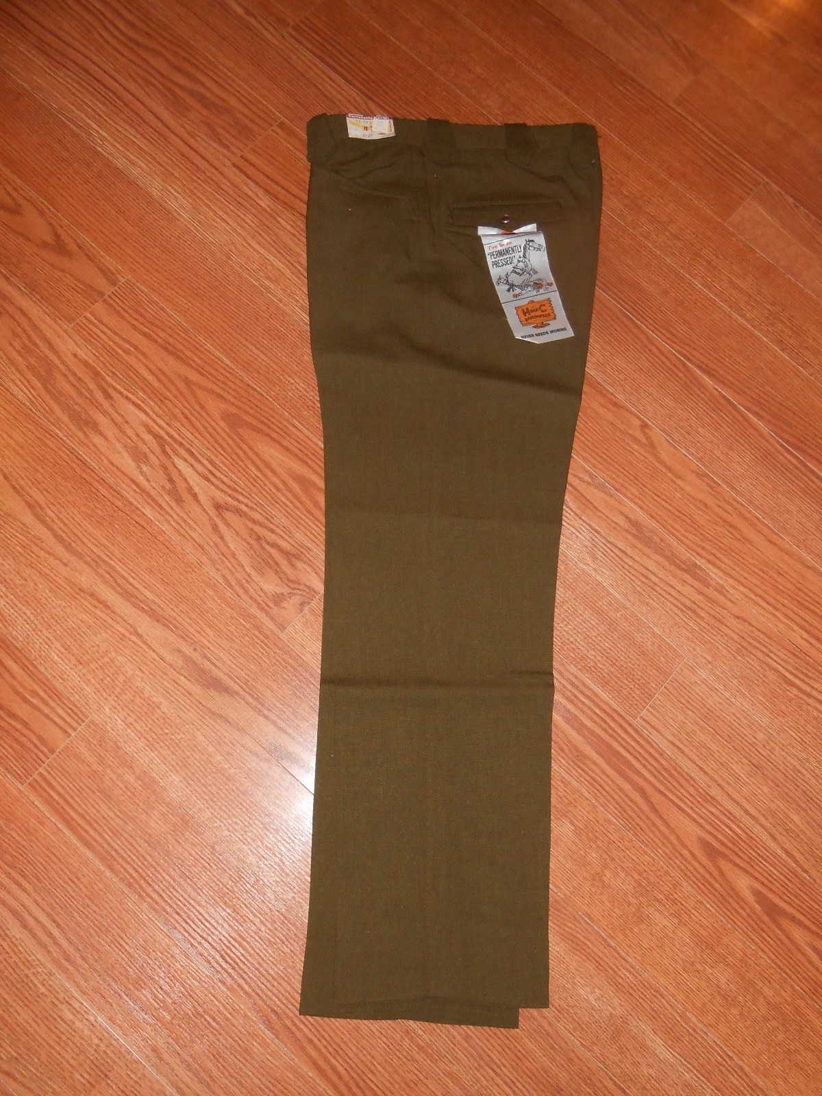 Mens 70's Cowboy Original H Bar C Ranchwear Green Tab 31x29