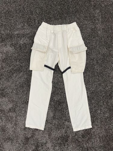 1017 Alyx 9SM Cream Nylon Holster Cargo Trouser Pants size 1017 Alyx 9SM Cream Nylon Holster Cargo Trouser Pants size