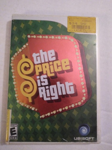 The Price is Right (Nintendo Wii, 2008) Complete CIB