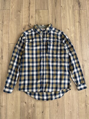 Fjallraven Fjallglim Flannel Checked Shirt sz XXL