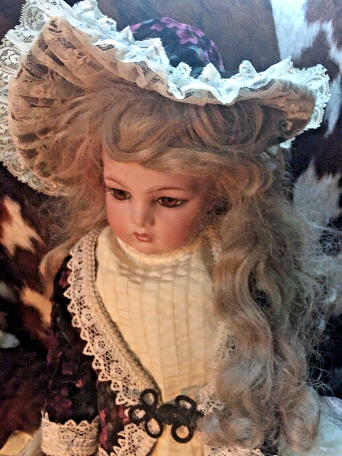 BRU Jne 13 Reproduction Porcelain Doll 27'' | eBay