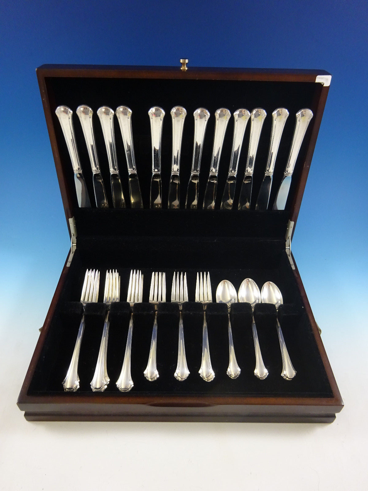 Chippendale by Towle Sterling Silver Flatware Service For 12 Set 48