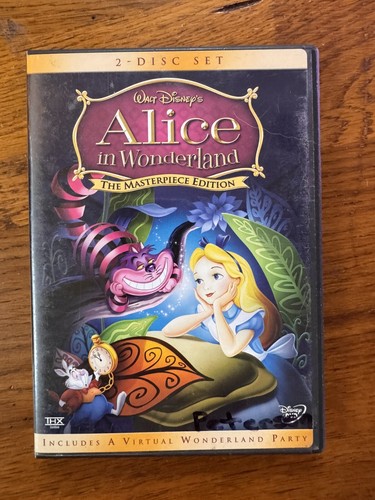 Alice in Wonderland (DVD, 2004, 2-Disc Set, The Masterpiece