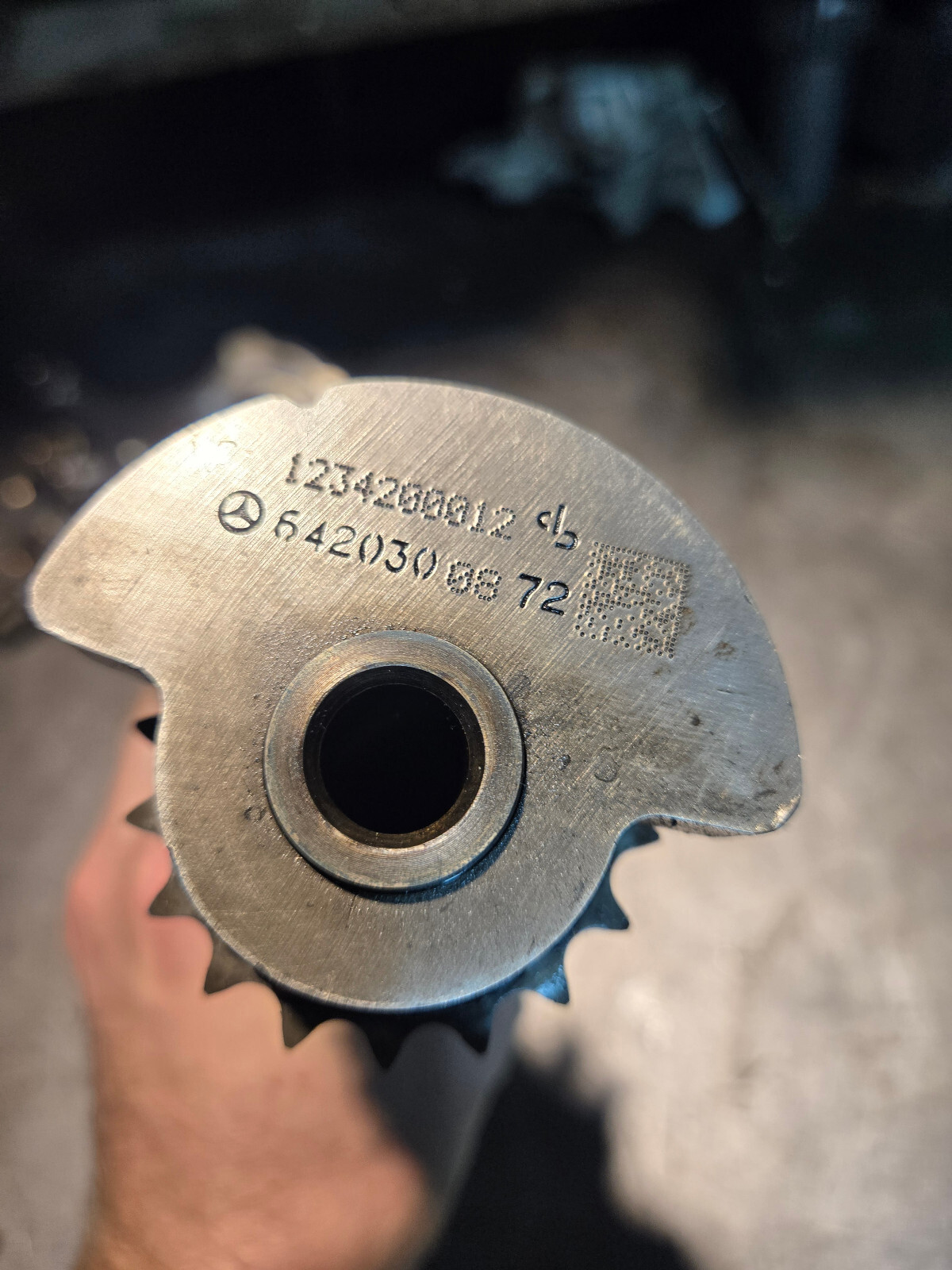 Compensating shaft for Mercedes Benz Vito 3.0 CDI OM642.890 642.890 6420300872 - Picture 5 of 5