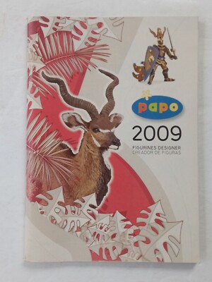 PAPO 2009 CATALOG Action Figures Fantasy, Animals, Dinosaurs, Dragons, Knights
