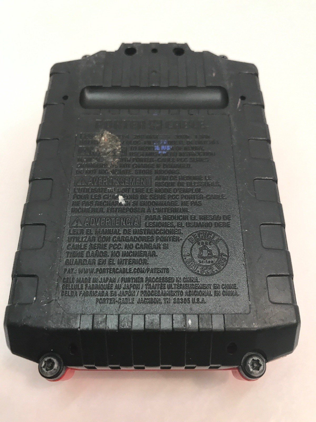 GENUINE Porter Cable PCC680L 20V 20 Volt Max Lithium-Ion 1.5Ah Battery Pack