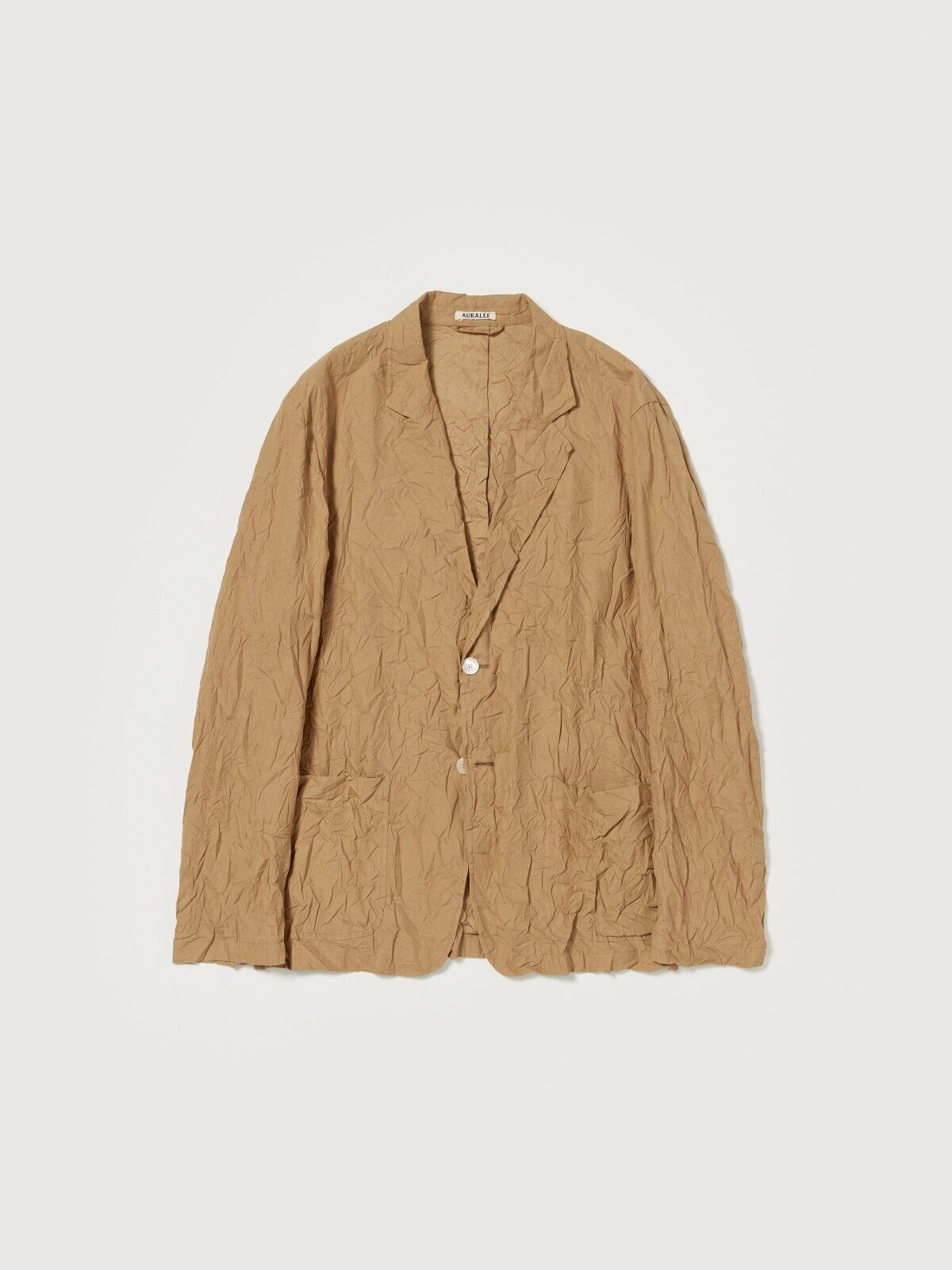 AURALEE WRINKLED WASHED FINX TWILL JACKET from Japan brand AURALEE WRINKLED WASHED FINX TWILL JACKET from Japan brand