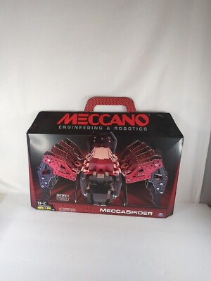 Meccanon MeccaSpider Robot Building Kit Red/Black READ DETAILS 
