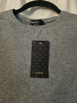 Mango Basics - Grey Tshirt - Brand New With Tags - Size Medium.