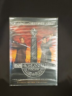 Highlander: Endgame (DVD, 2001, 2-Disc Set, Widescreen) NEW SEALED 