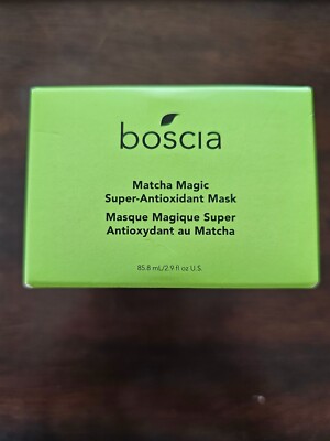 NEW Boscia MATCHA Magic Super-Antioxidant Mask | Vegan,  Detox Skincare