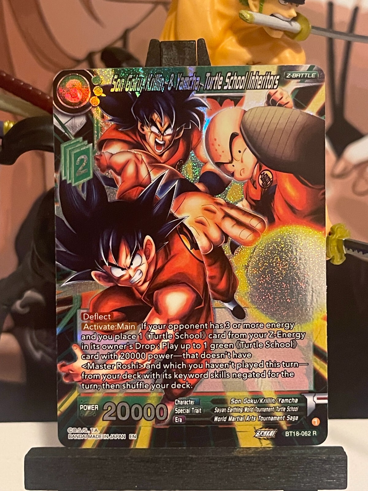 Dragon Ball Super CG Turtle School Inheritors BT18-062 Z