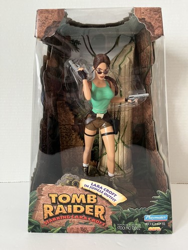 Playmates Tomb Raider Lara Croft フィギュア 1999 Playmates Tomb Raider Lara Croft In Jungle Suit Figure