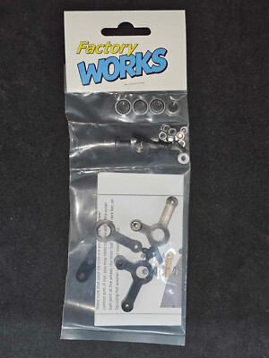 Factory Works Vintage A&L Ball Bearing Steering Kit-Kyosho Ultima Series -NEW!!