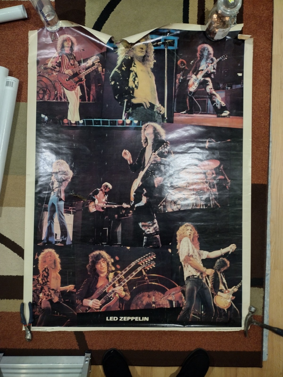 LED ZEPPELIN 1975 CONCERT POSTER - LARGE 41
