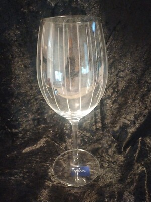 Mikasa Cheers Set vertical ribbed wine glass REPLACEMENT to your set 9 1/2''