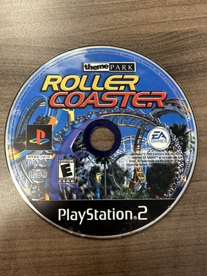 Theme Park Roller Coaster Sony PlayStation 2 PS2 Game Disc Only