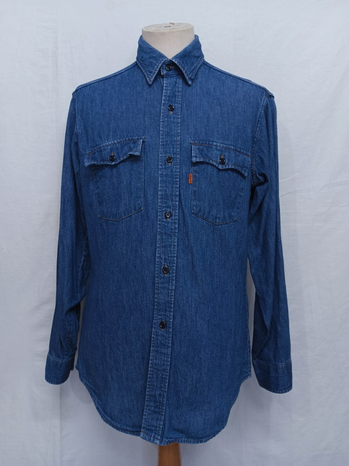70's VINTAGE Levi's デニムシャツ　ORANGE TAB $_57.JPG?set_id=880000500F