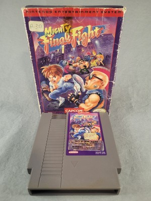Mighty Final Fight, NES, Box & Game Only, Authentic!
