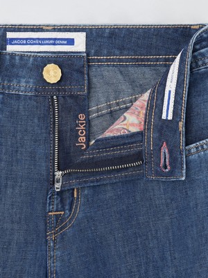 Pre-owned Jacob Cohen Woman Jeans Svasati Denim 17429 In Blue