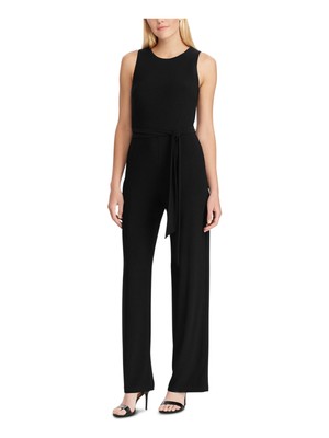 

RALPH LAUREN Женская футболка без рукавов Black Tie Straight leg Plus, Черный