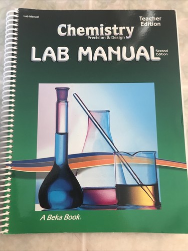 Abeka Chemistry Precision And Design Lab Manual Teacher Key | eBay