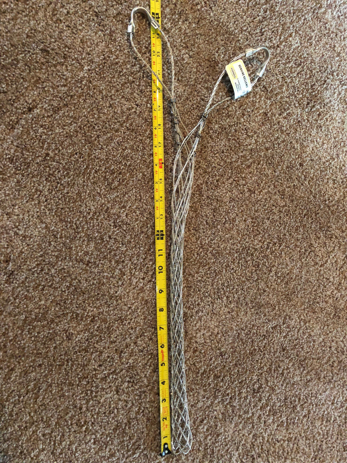 Hubbell Kellems 02201006 Double Eye Cable Grip,  Diameter range 1.250