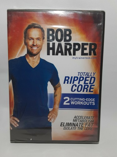 Bob Harper TOTALLY RIPPED CORE (2 Cutting Edge Workouts) DVD