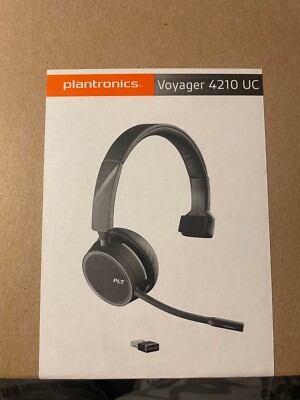 Plantronics Voyager 4210 UC USB-A Wireless Single-Ear Headset 