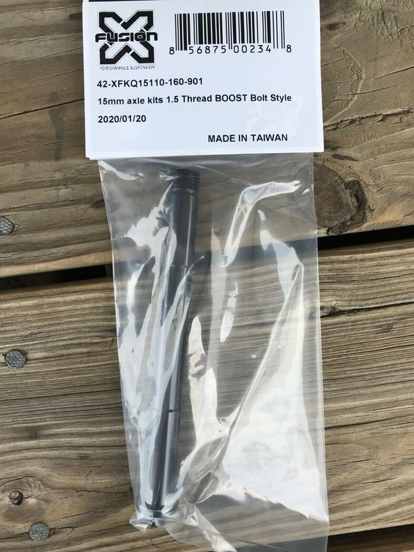 X-Fusion 15mm axle kits 1.5 Thread BOOST Bolt Style