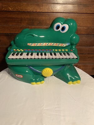 little tikes alligator piano